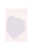 Cotton Stripe 3d Reusable Face Mask