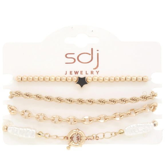 Sodajo Star Beaded Bracelet Set