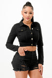 Super Stretchy Cropped Jacket