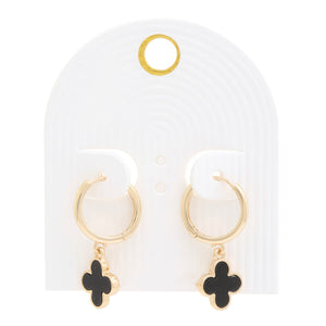 Moroccan Shape Hoop Earring