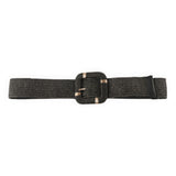 Straw Buckle Elastic Belt