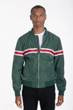 Luxury Woven Taped Bomber Jacket