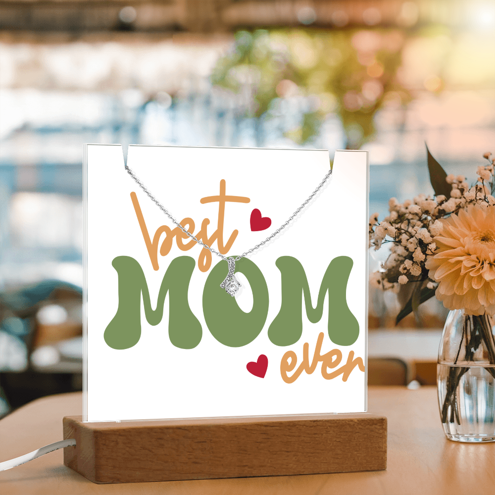Best Mom Ever Alluring Beauty Necklace