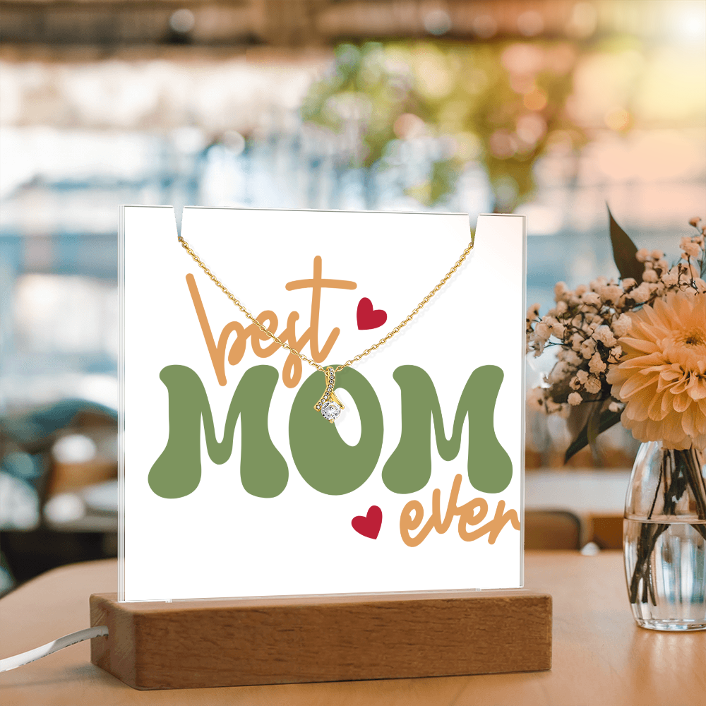 Best Mom Ever Alluring Beauty Necklace