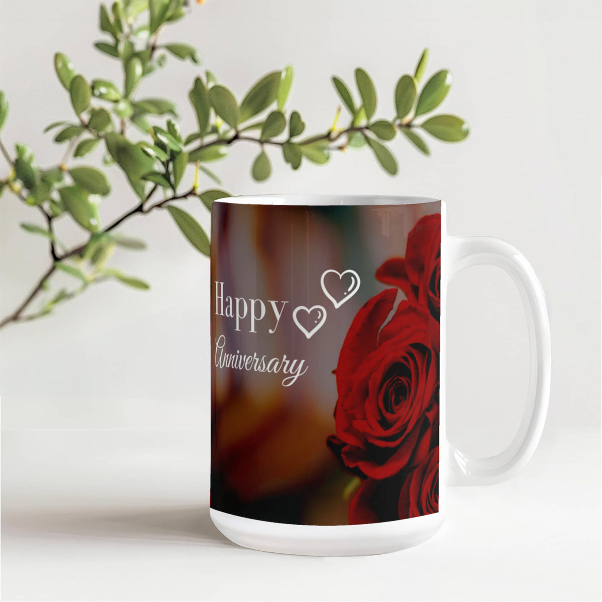 Happy Anniversary - 15 Oz. Mug