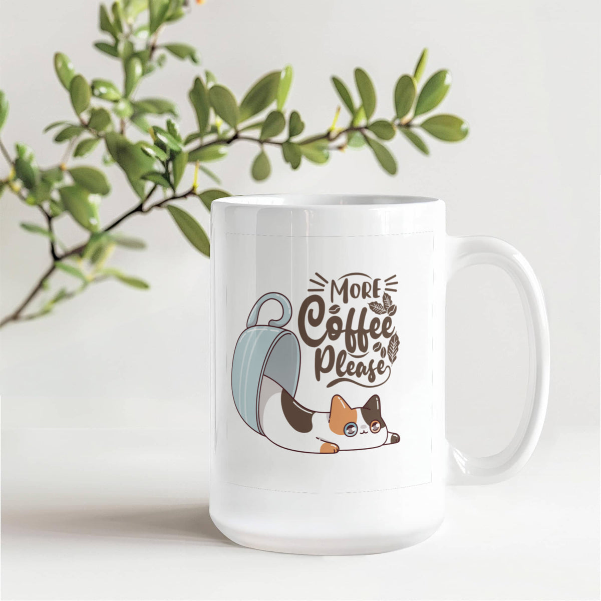 More Coffee Please - 15 oz. Mug