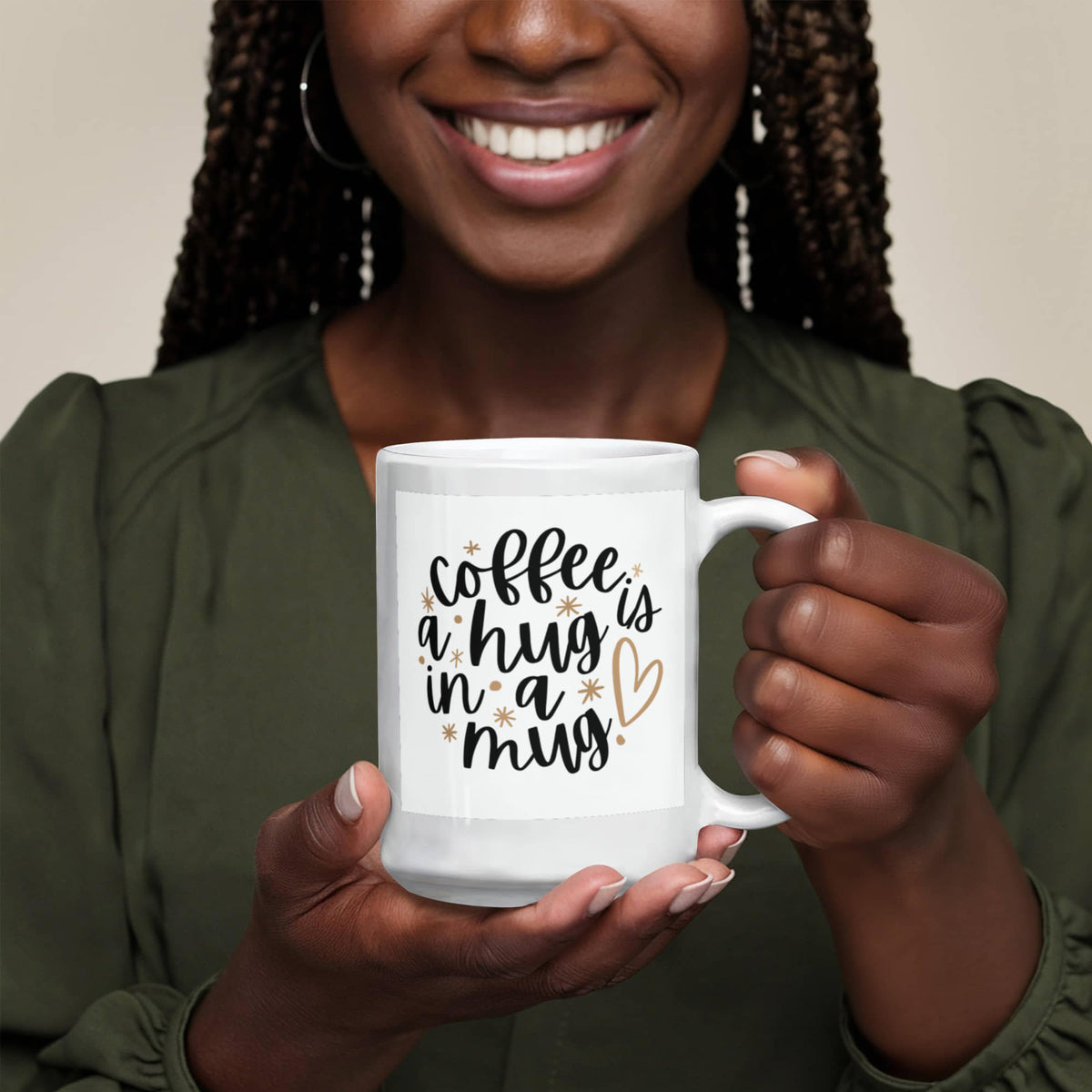 Coffee is A Hug - 15 oz. Mug