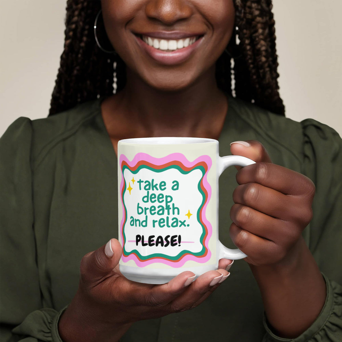 Relax Please - 15 Oz. Mug