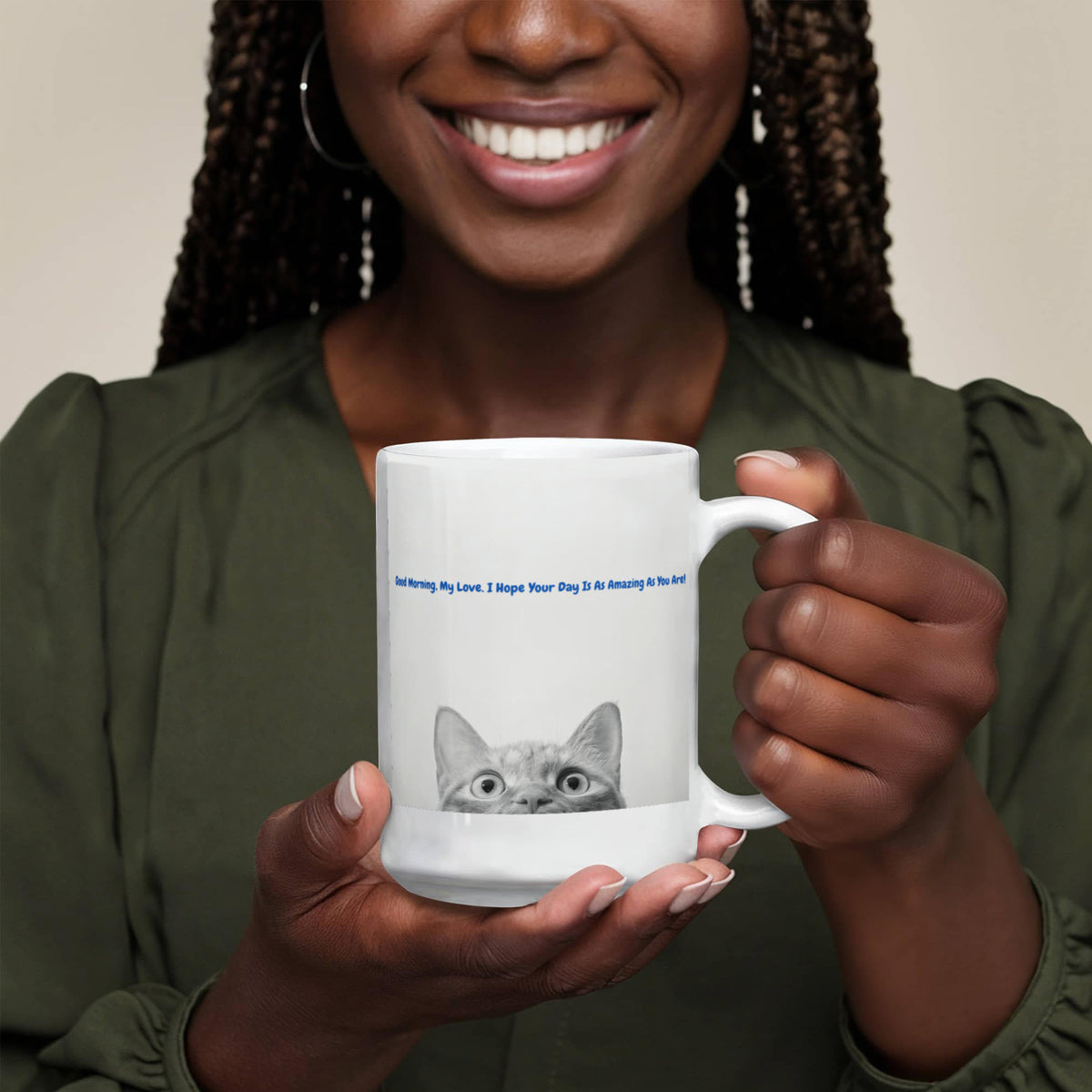 Good Morning, My Love! - Cat Lover - 15 Oz. Mug