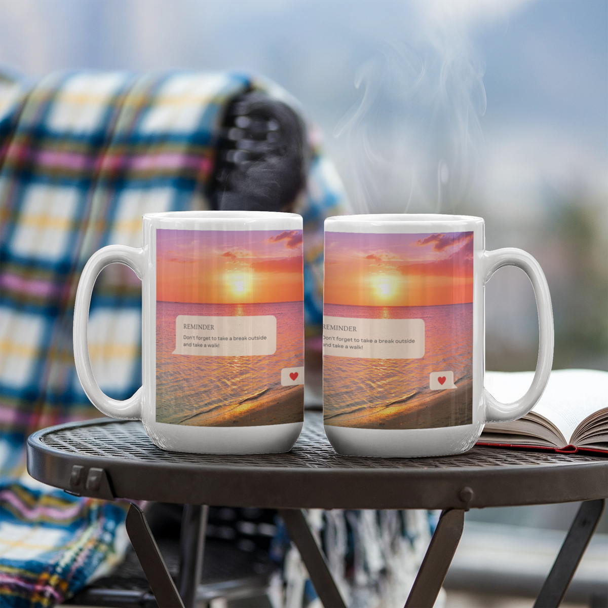 Reminder - Take a Walk - 15 oz. Mug