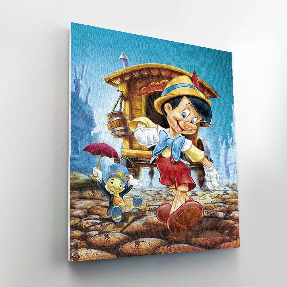 Pinocchio Paint By Number Painting Set