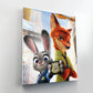 Nick Wilde And Judy Hops Paint By Number Painting Set