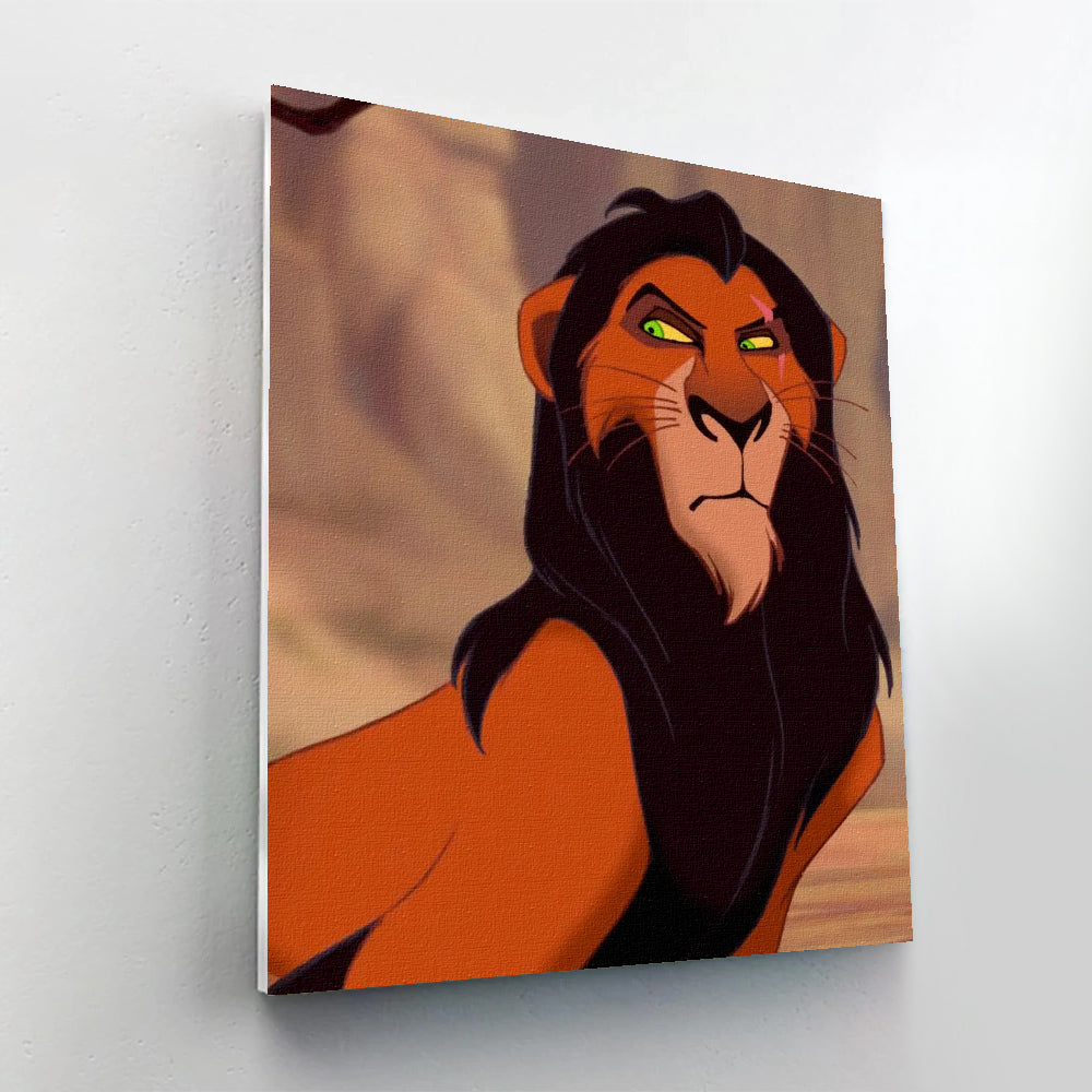 Scar Paint By Number Painting Set