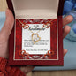 Forever Love Necklace, Custom Message Card