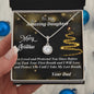 Eternal Hope Necklace, For Her, Custom Message Card