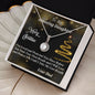 Eternal Hope Necklace, For Her, Custom Message Card