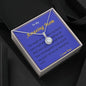 Eternal Hope Necklace, Custom Message Card