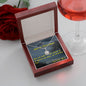 Eternal Hope Necklace,  For Her, for Christmas, Anniversary, Birthday, Valentine's Day, Mother's Day, with Custom Message Card