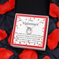 Lucky In Love Necklace, For Her, Valentine's Day, Mother, Wife, Girlfriend, Custom Message Card