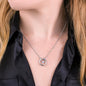 Lucky In Love Necklace, For Her, Valentine's Day, Mother, Wife, Girlfriend, Custom Message Card