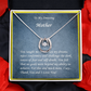 Lucky in Love Necklace, For Her, Mother, Mom, Grandmother, Aunt, Sister, Wife, Girlfriend, w/ Message Card