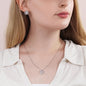 Love Knot Earring & Necklace Set, For Her, Custom Message Card