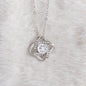 Love Knot Necklace, For Her, with Message Card