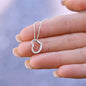 Delicate Heart Necklace, with Message Card
