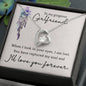 Forever Love Necklace, for Girlfriend, Wife, Soulmate, Custom Message Card