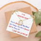 Forever Love Necklace | To  My Mom Gift | Mom Christmas Jewelry | Love Her Keepsake | Mom Necklace | Mom Message Card | Meaningful Cards | Best Mom Ever - Gifts 4 Your Season