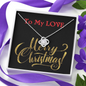 Love Knot Necklace, with Custom Message Card