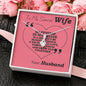 ALLURING BEAUTY Necklace | To My Wife Gift | Love Her Keepsake | Soulmate Necklace | Wife Message Card | Meaningful Cards | My Special Wife - Gifts 4 Your Season
