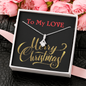 ALLURING BEAUTY Necklace, For Her, Custom Message Card