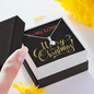 ALLURING BEAUTY Necklace, For Her, Custom Message Card