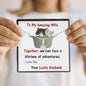 Wife ALLURING BEAUTY Necklace, Wife From Husband | Birthday Gift | Anniversary Gift | Cat Lover Gift | Christmas Gift  | Message Card Jewelry - Gifts 4 Your Season