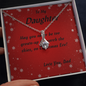 ALLURING BEAUTY Necklace, For Her, for Christmas, Anniversary, Birthday, Valentine's Day, Mother's Day, with Custom Message Card