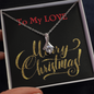 ALLURING BEAUTY Necklace, For Her, Custom Message Card