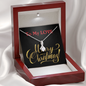 ALLURING BEAUTY Necklace, For Her, Custom Message Card