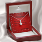 ALLURING BEAUTY Necklace, For Her, for Christmas, Anniversary, Birthday, Valentine's Day, Mother's Day, with Custom Message Card
