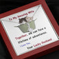 Wife ALLURING BEAUTY Necklace, Wife From Husband | Birthday Gift | Anniversary Gift | Cat Lover Gift | Christmas Gift  | Message Card Jewelry - Gifts 4 Your Season
