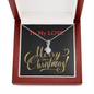 ALLURING BEAUTY Necklace, For Her, Custom Message Card