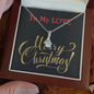 ALLURING BEAUTY Necklace, For Her, Custom Message Card