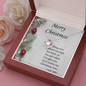 Love Knot Necklace, For Her, Friend, for Christmas, Anniversary, Birthday, Valentine's Day, Mother's Day, with Custom Message Card