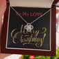 Love Knot Necklace, with Custom Message Card